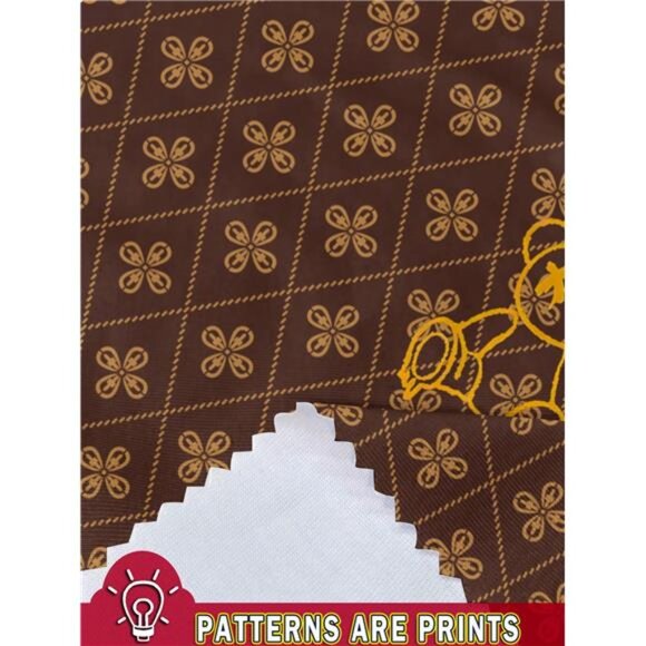 Women's Casual & Simple Bear Pattern Long Sleeve Crew Neck PLUS SIZES AVAIL - Picture 5 of 10